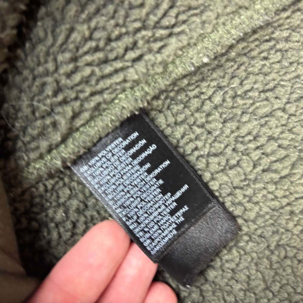 THE NORTH FACE Women’s Green Crescent Hooded Pullover size: Small - Picture 8 of 8